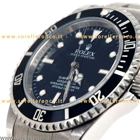 rolex submariner nero usato|rolex submariner stampata.